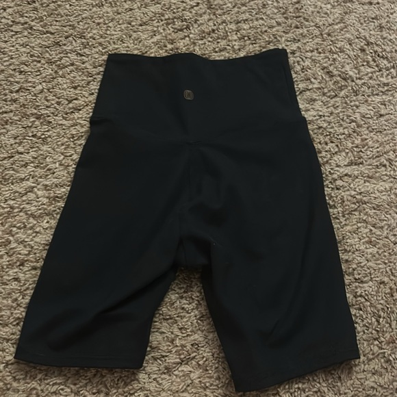 2 pairs black biker shorts, balance collection, one crossover waist one normal. - Picture 5 of 5